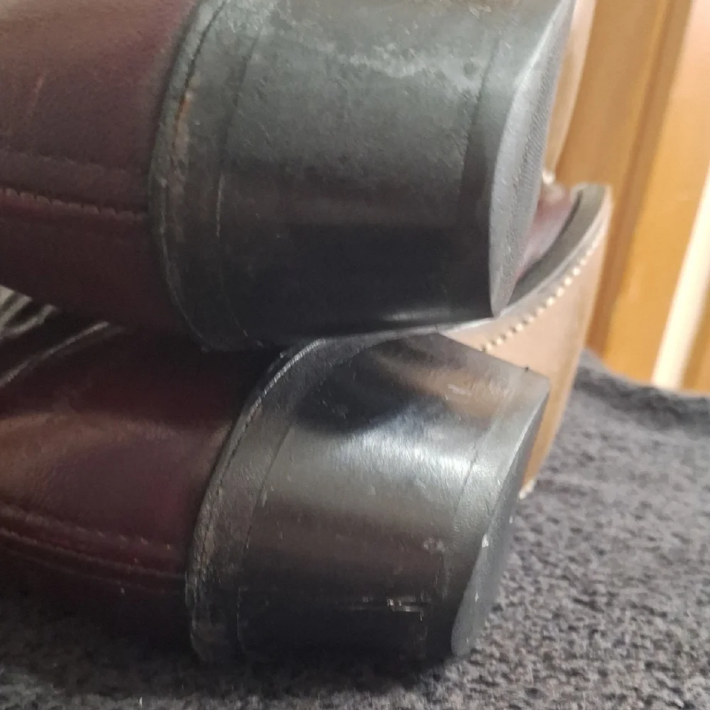 Vintage Laredo Men's Leather Boots - Burgundy - 10D